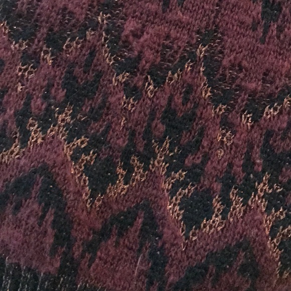 FREE PEOPLE - Mini Knit Zig Zag Sweater Bodycon Dress - Picture 7 of 10